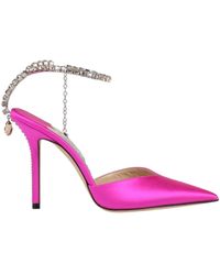 Jimmy Choo - Saeda 100 Satin Pump - Lyst