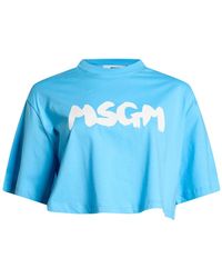 MSGM - T-Shirt - Lyst