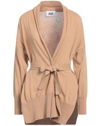 Alpha Studio - Camel Cardigan Cotton - Lyst