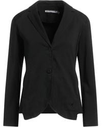 European Culture Suit Jacket - Black