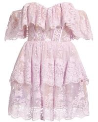 Elisabetta Franchi - Mini Dresses - Lyst