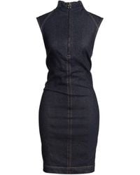 Sportmax - Mini Dress Cotton, Polyester, Elastane - Lyst