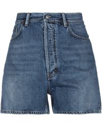 acne denim shorts