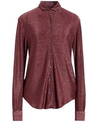Caliban - Skin Like Garnet Shirt Polyamide, Metallic Polyester, Elastane - Lyst