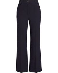 SOLOTRE - Midnight Pants Polyester, Virgin Wool, Elastane - Lyst