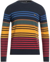 Harmont & Blaine - Midnight Sweater Cotton, Wool - Lyst