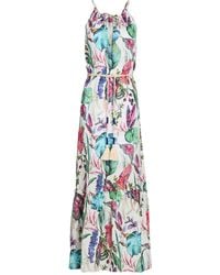 120% Lino - Maxi-Kleid - Lyst