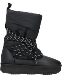 PIUMESTUDIO - Ankle Boots Leather, Textile Fibers - Lyst