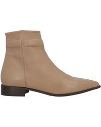 Garlani - Khaki Ankle Boots Leather - Lyst