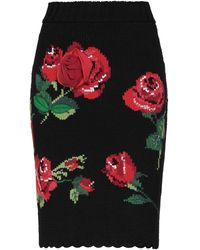 Dolce & Gabbana - Mini Skirt - Lyst