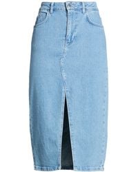 KARL LAGERFELD - Denim Skirt - Lyst