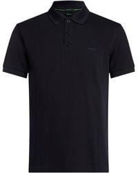 BOSS - Midnight Polo Shirt Cotton - Lyst