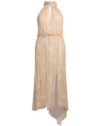 Patrizia Pepe - Midi Dress Viscose - Lyst