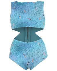 SEASTER Costume sportivo - Blu