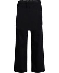 Hyein Seo - Pants Wool, Cotton, Polyester - Lyst