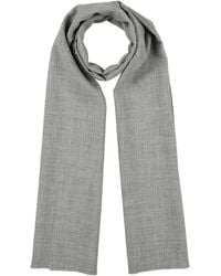 Alysi - Chocolat -- Light Scarf Wool, Polyester, Linen - Lyst