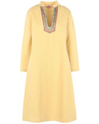 Le Sirenuse Midi Dress - Yellow