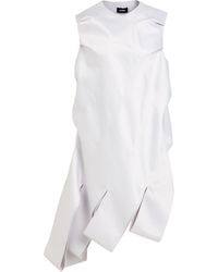 we11done - Light Midi Dress Polyester - Lyst