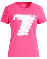 EA7 - T-Shirts - Lyst