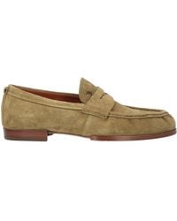 Tod's - Khaki Loafers Leather - Lyst