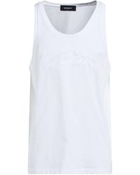 DSquared² - Tank Top Cotton - Lyst