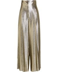 Rochas - Pants Silk, Polyester - Lyst