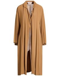 ALESSIA SANTI - Camel Overcoat & Trench Coat Viscose - Lyst