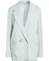 Alysi - Sky Blazer Cotton, Linen, Viscose, Polyamide - Lyst