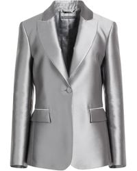 Alberta Ferretti - Blazer Polyester, Silk - Lyst