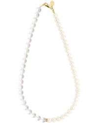 Alesya Orlóva Halskette - Weiß