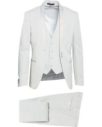 Corneliani - Light Suit Virgin Wool, Linen - Lyst