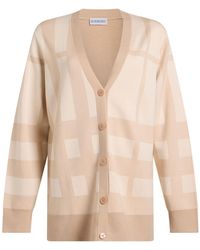Burberry - Cardigan - Lyst