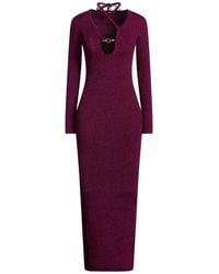 Just Cavalli - Maxi Dress Viscose, Polyester, Metal Fiber - Lyst