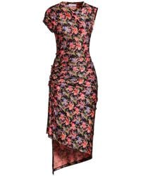 Rabanne - Midi Dress Viscose, Elastane - Lyst