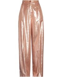 Alysi - Camel Pants Polyester - Lyst