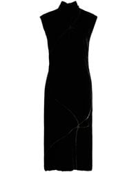Gentry Portofino - Midi Dress Viscose, Silk - Lyst