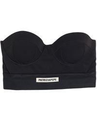 Patrizia Pepe - Top Polyester, Elastane, Cotton, Viscose - Lyst