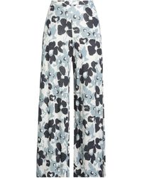 Majestic Filatures - Slate Pants Cotton, Linen - Lyst