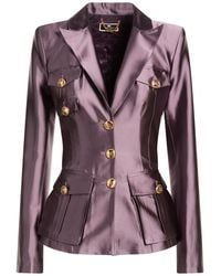Elisabetta Franchi - Blazer - Lyst