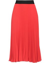 Shirtaporter - Midi Skirt Polyester - Lyst