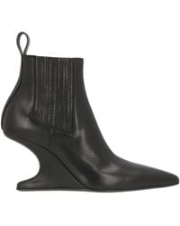Rick Owens - Ankle Boots Leather - Lyst