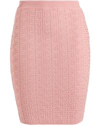 Balmain - Mini Skirt - Lyst