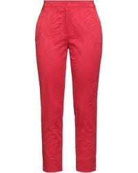 Caractere - Pants Polyester, Viscose, Elastane - Lyst