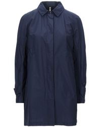 Geospirit - Overcoat & Trench Coat Polyester, Cotton - Lyst