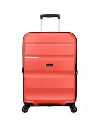 Maleta con ruedas de American Tourister de color Naranja Mujer Bolsos de Equipaje y maletas de 