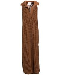 Erika Cavallini Semi Couture - Maxi Dress Cotton - Lyst