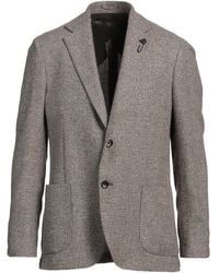 Lardini - Blazer Virgin Wool, Silk, Polyamide, Cashmere - Lyst