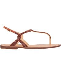 Maliparmi - Thong Sandal Leather - Lyst