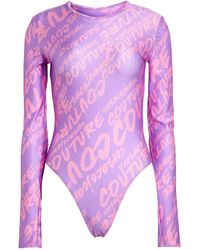 Versace Jeans Couture - Bodysuit - Lyst
