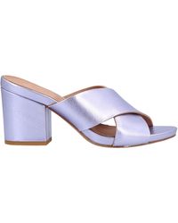Buttero - Lilac Sandals Soft Leather - Lyst